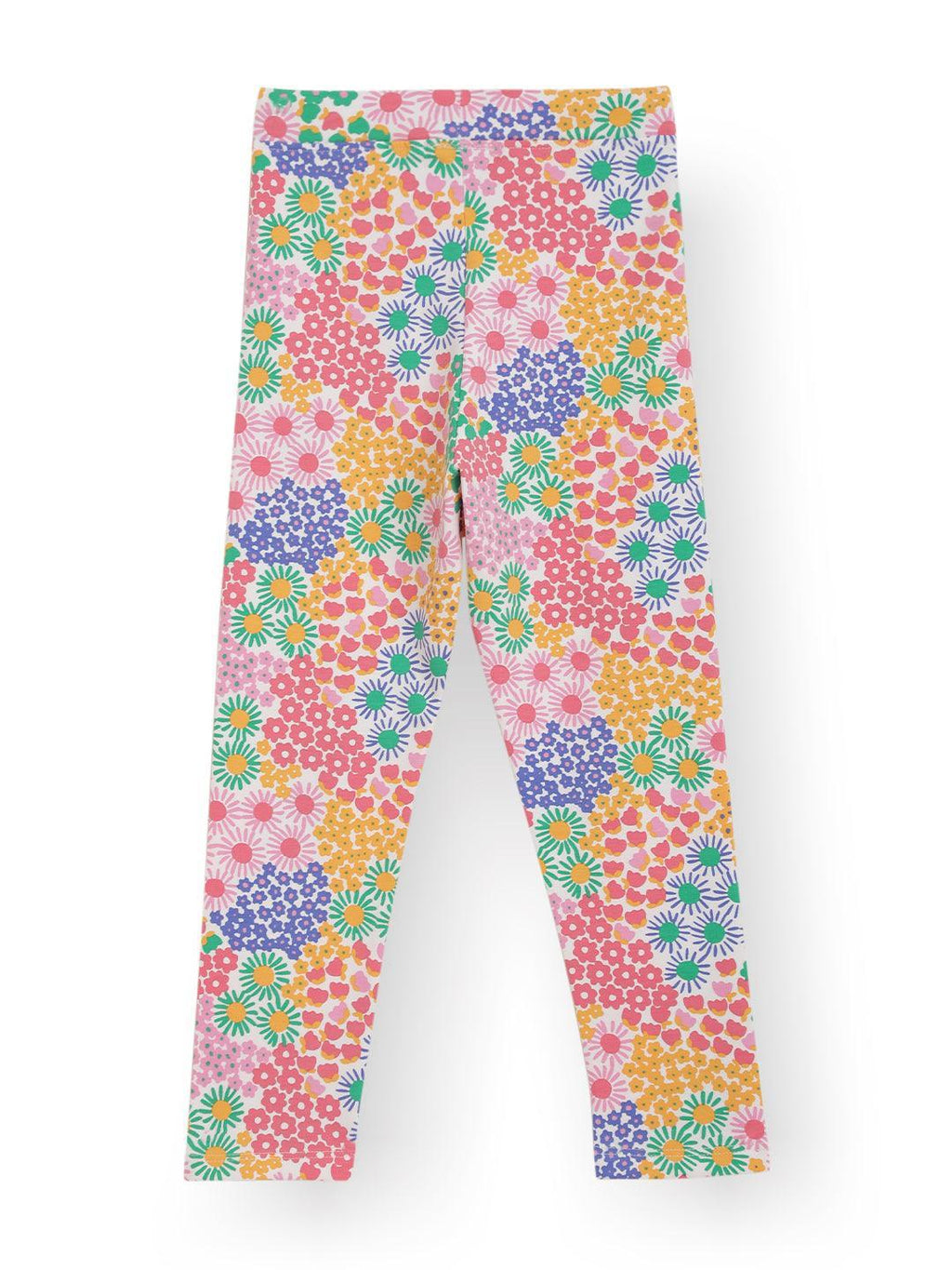 FLOWERS GIRLS LEGGING - PINK