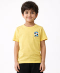 ARGENTINA YELLOW SHORT SLEEVES T-SHIRT - YELLOW