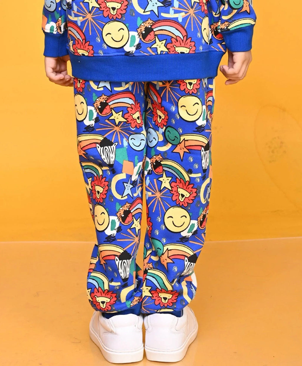 ANIMAL BOYS FLEECE JOGGER - BLUE