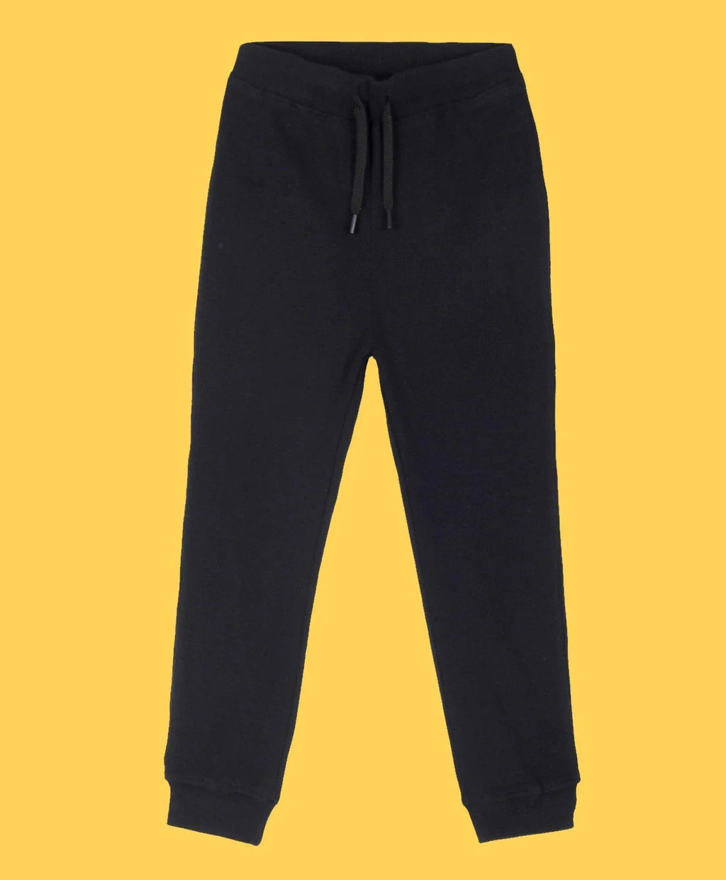 BLACK TERRY JOGGER - BLACK