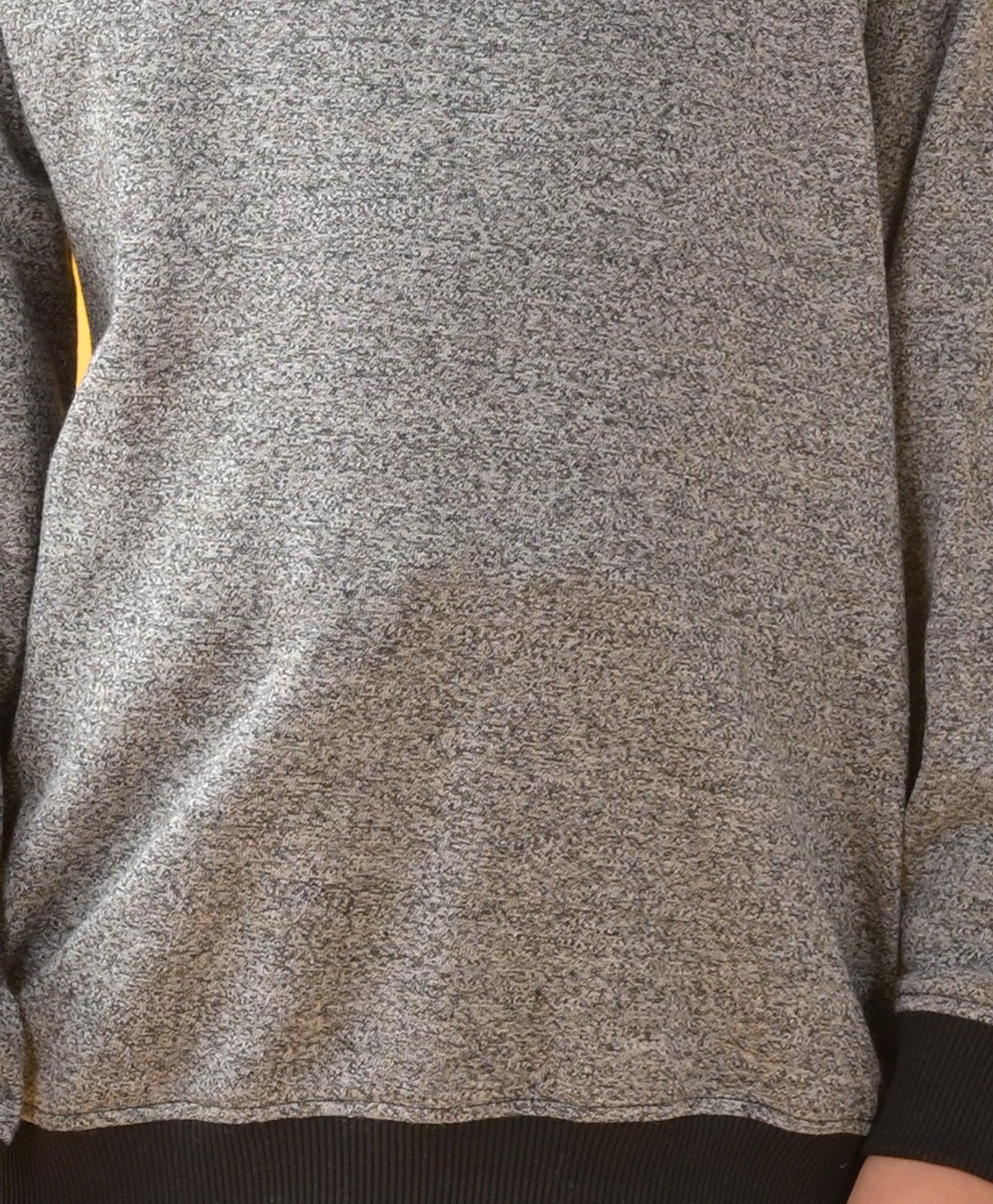 BLACK SPACE DYED SWEATSHIRT JOGGER SET - BLACK