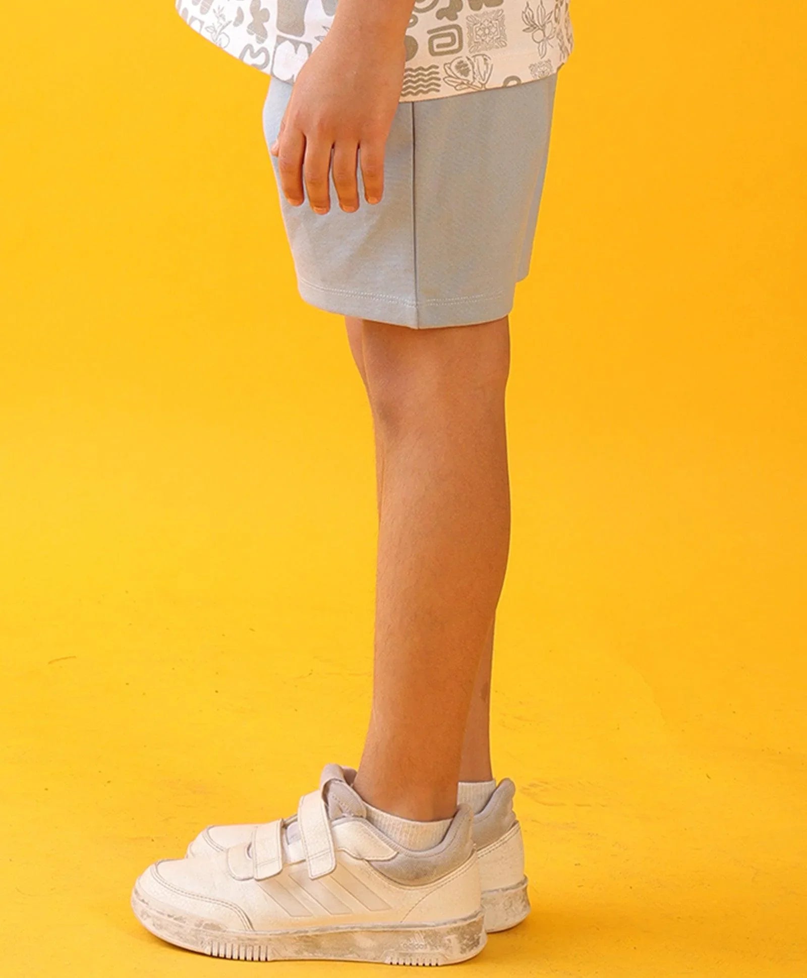 GREY ASH SUMMER BOYS SHORTS - GREY