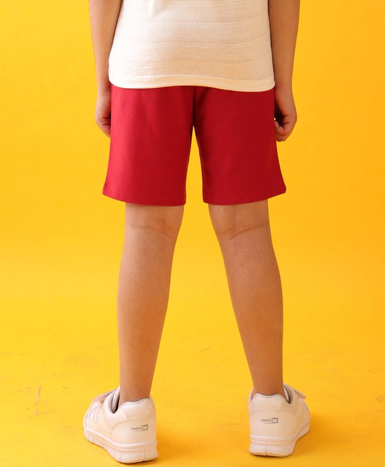 MEHROON BOYS SHORTS - MEHROON