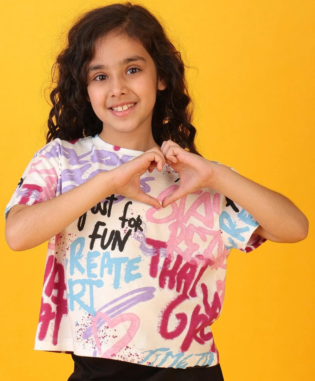 CREATE ART SHORT SLEEVES SUMMER T-SHIRT - OFF WHITE