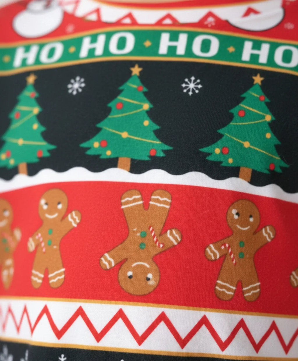 CHRISTMAS RED GIRLS LONG SLEEVE PYJAMA SET - RED