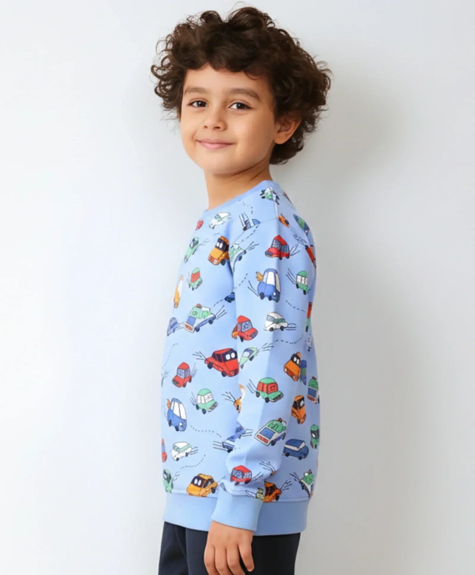 CARS SKY FLEECE BOYS SWEATSHIRT - SKY