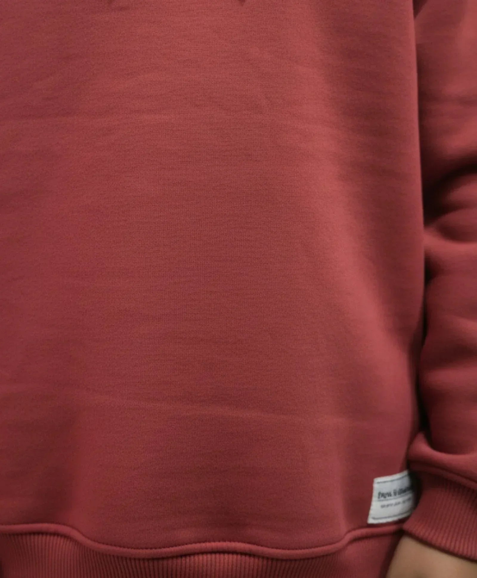BEYOND BASIC FLEECE HOODIE JOGGER SET - WINE