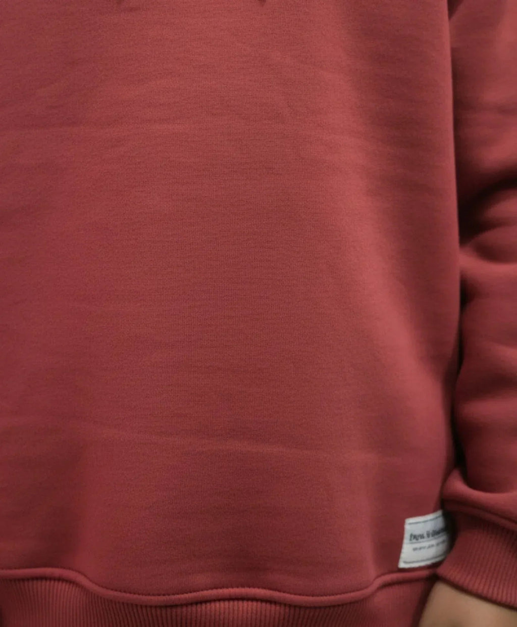 BEYOND BASIC BOYS FLEECE HOODIE - WINE