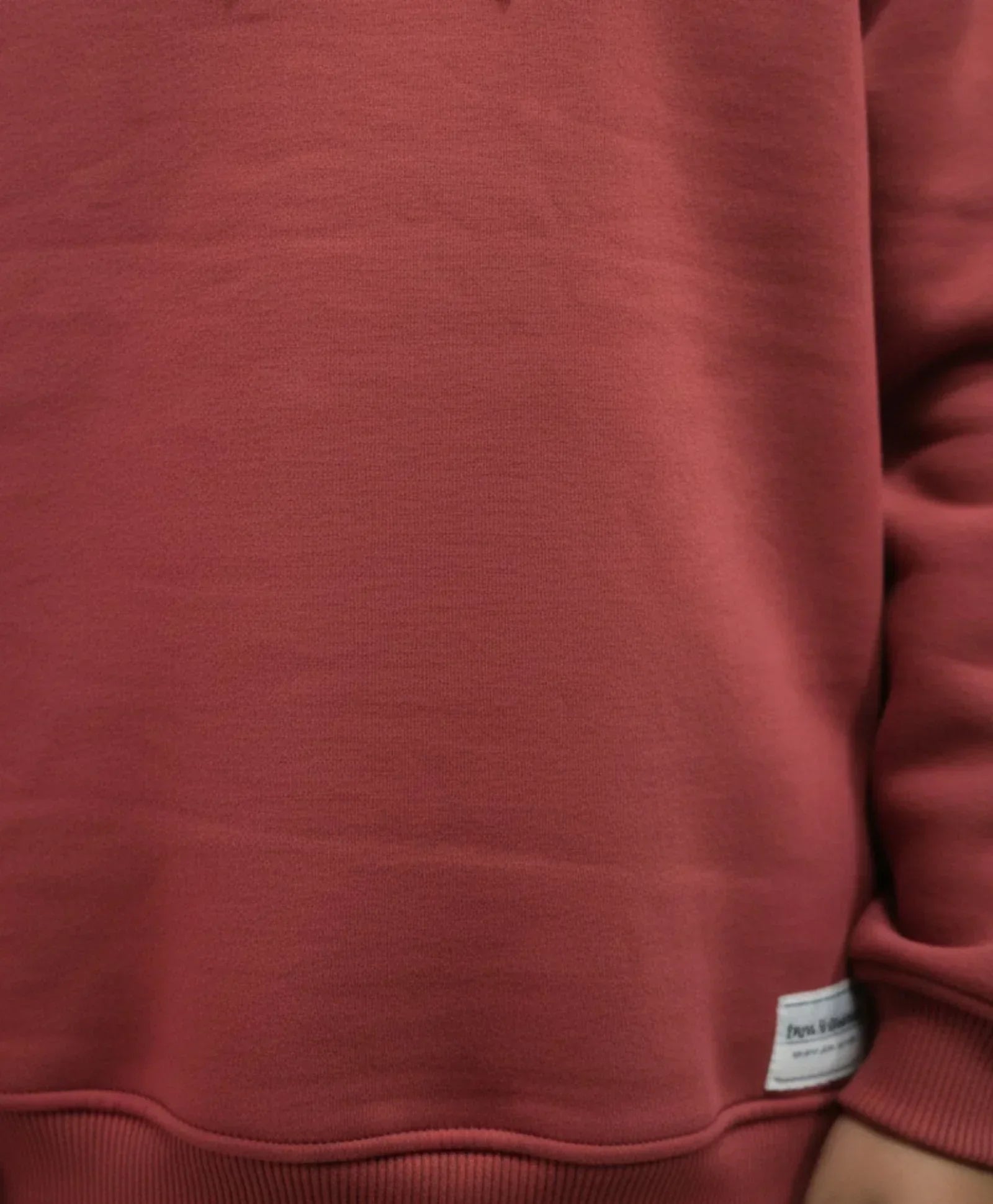 BEYOND BASIC BOYS FLEECE HOODIE - WINE