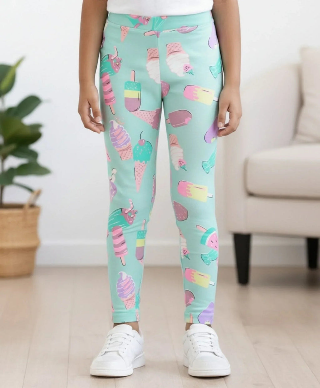 ICECREAM AQUA SUMMER LEGGING - AQUA