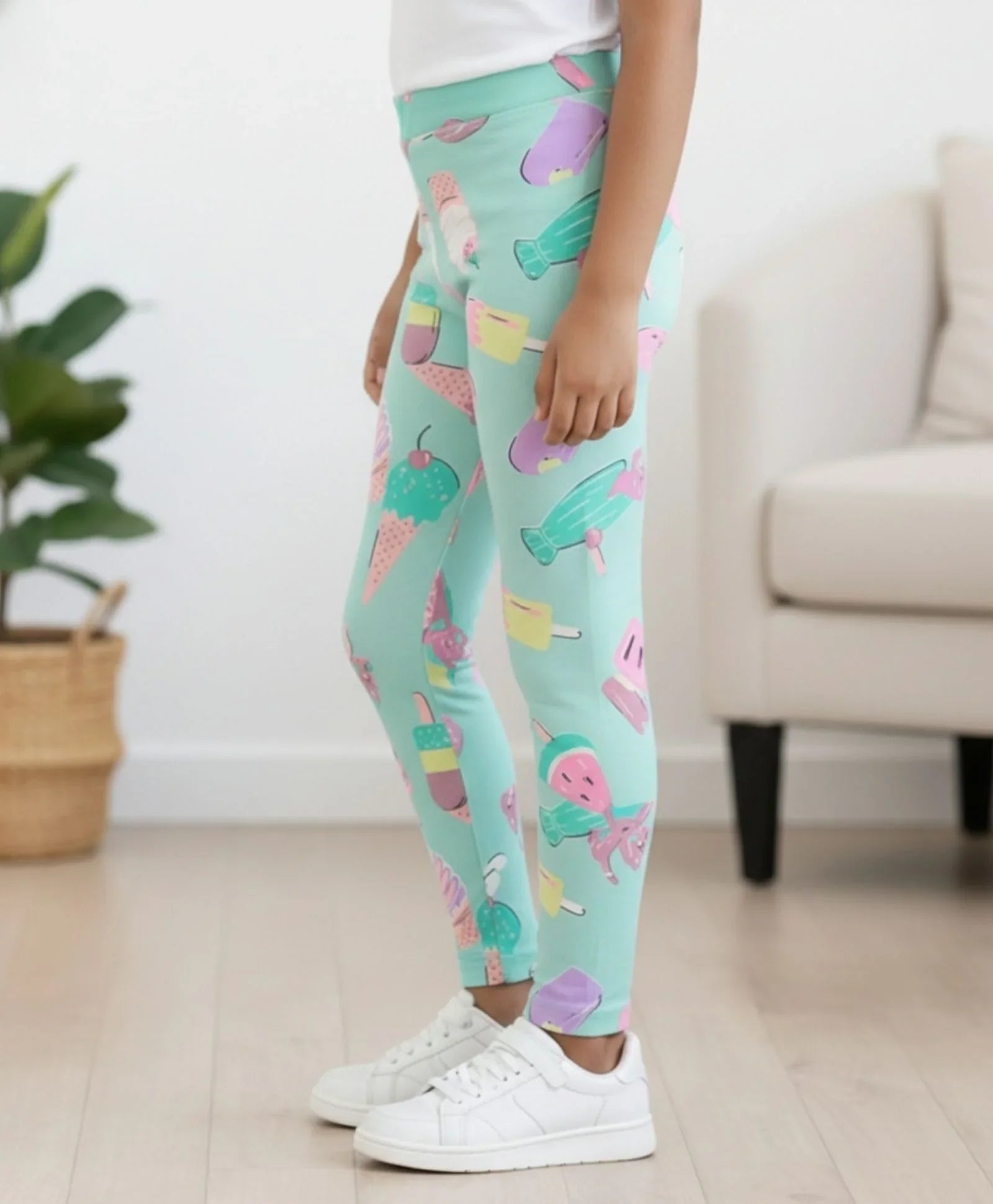 ICECREAM AQUA SUMMER LEGGING - AQUA