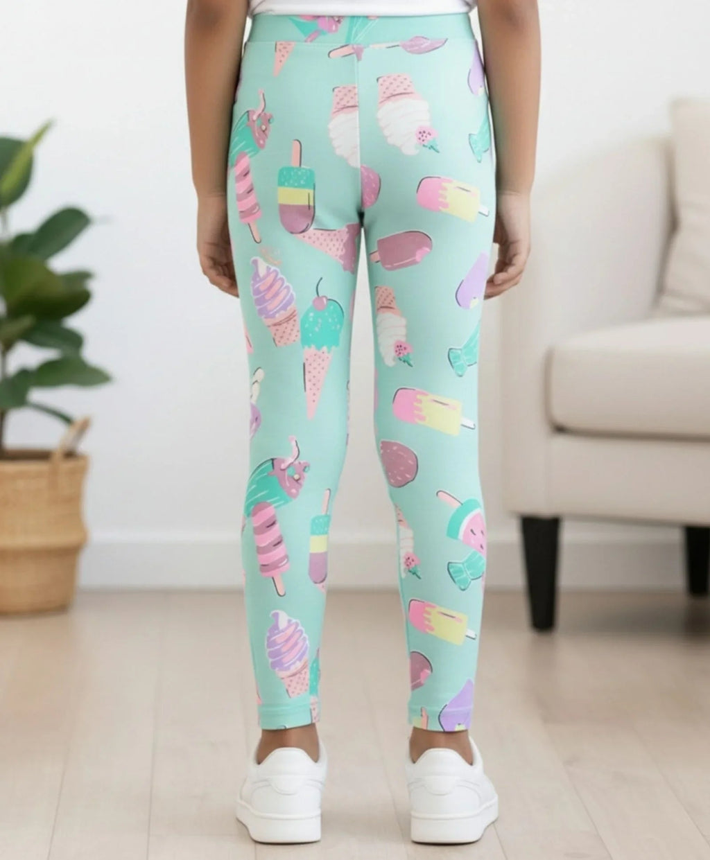 ICECREAM AQUA SUMMER LEGGING - AQUA