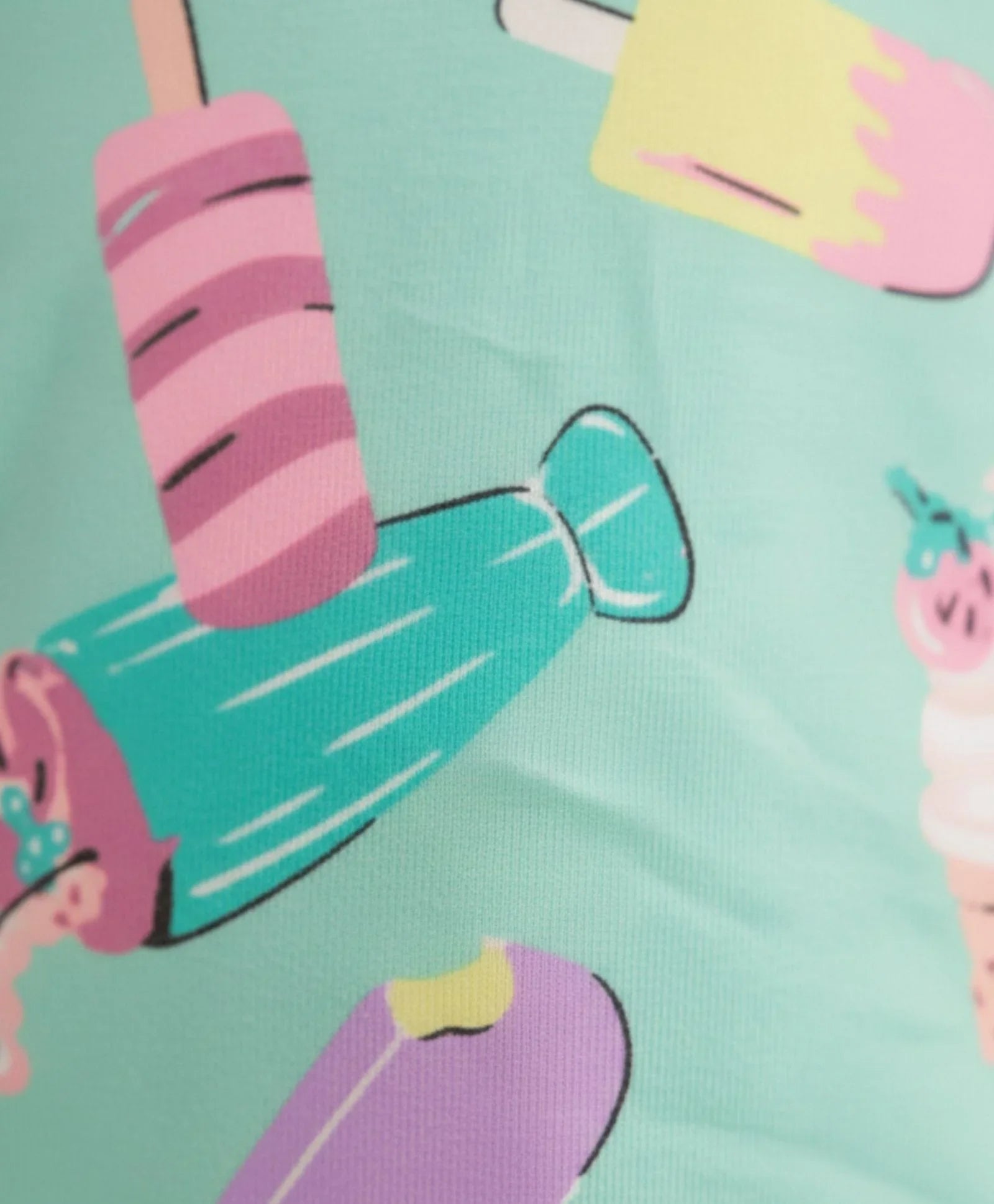 ICECREAM AQUA SUMMER LEGGING - AQUA