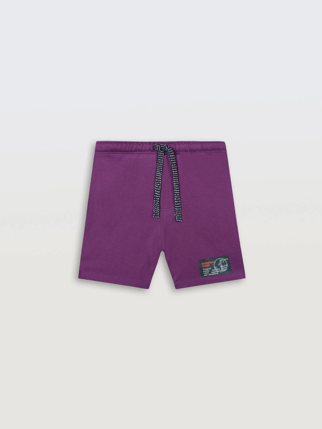 BASKETBALL DARK PURPLE BOYS SHORTS - PURPLE