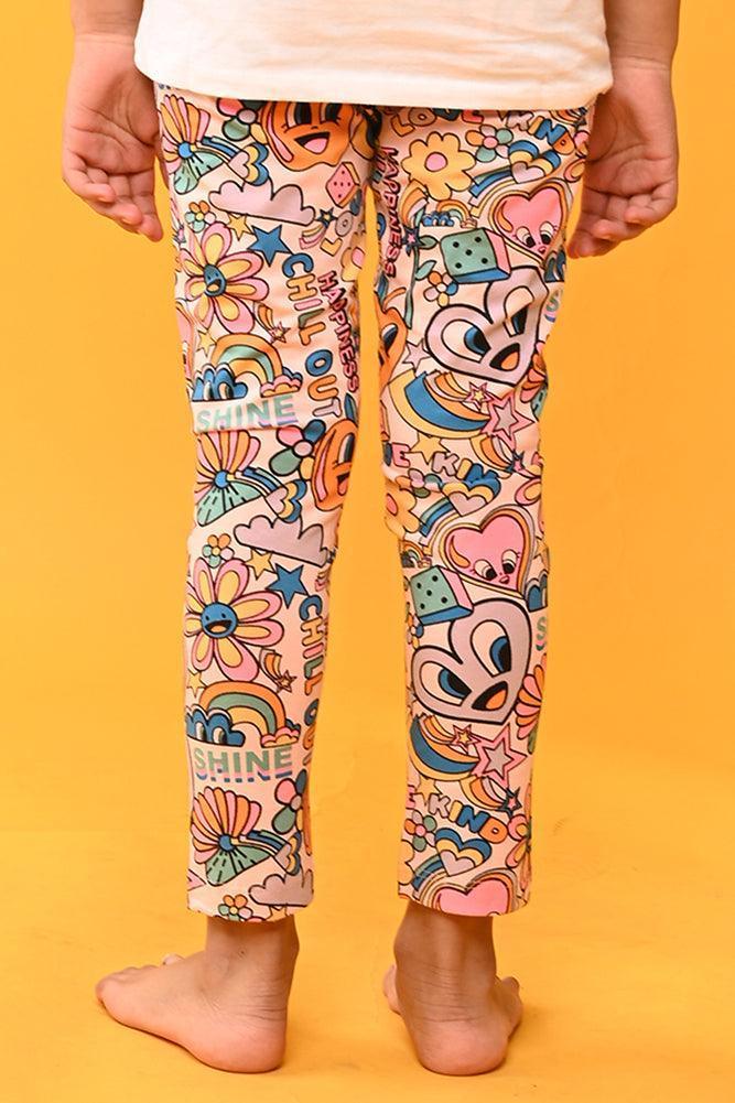 CHILL OUT LEGGINGS - PEACH